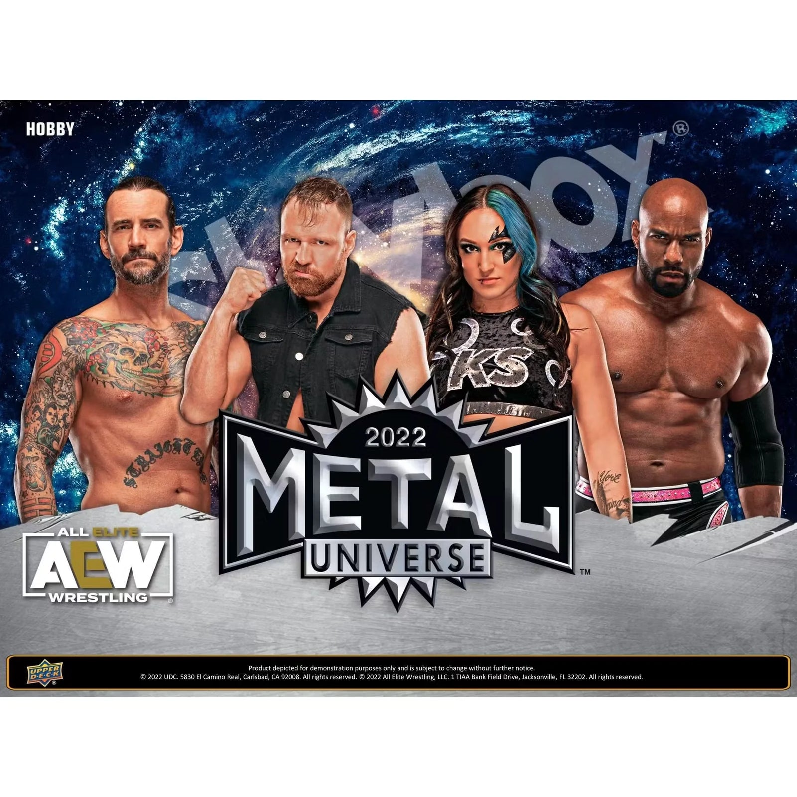 2022 Upper Deck All Elite Wrestling AEW Skybox Metal Universe Hobby Box (Slightly Damaged) (Ships Sealed Only)
