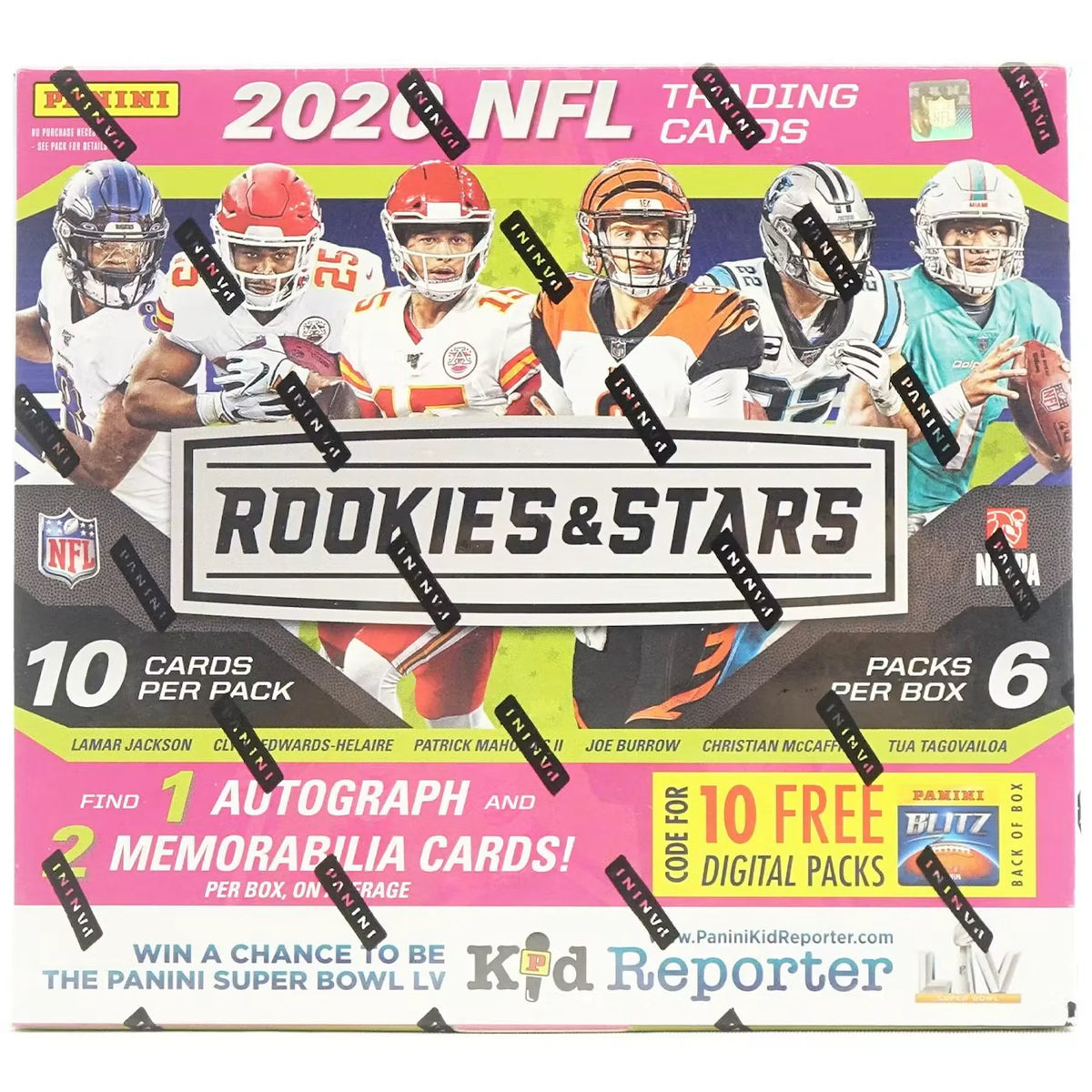 2020 Panini Rookies & Stars Longevity Mega Football Box (Ships Sealed Only) | P5946120