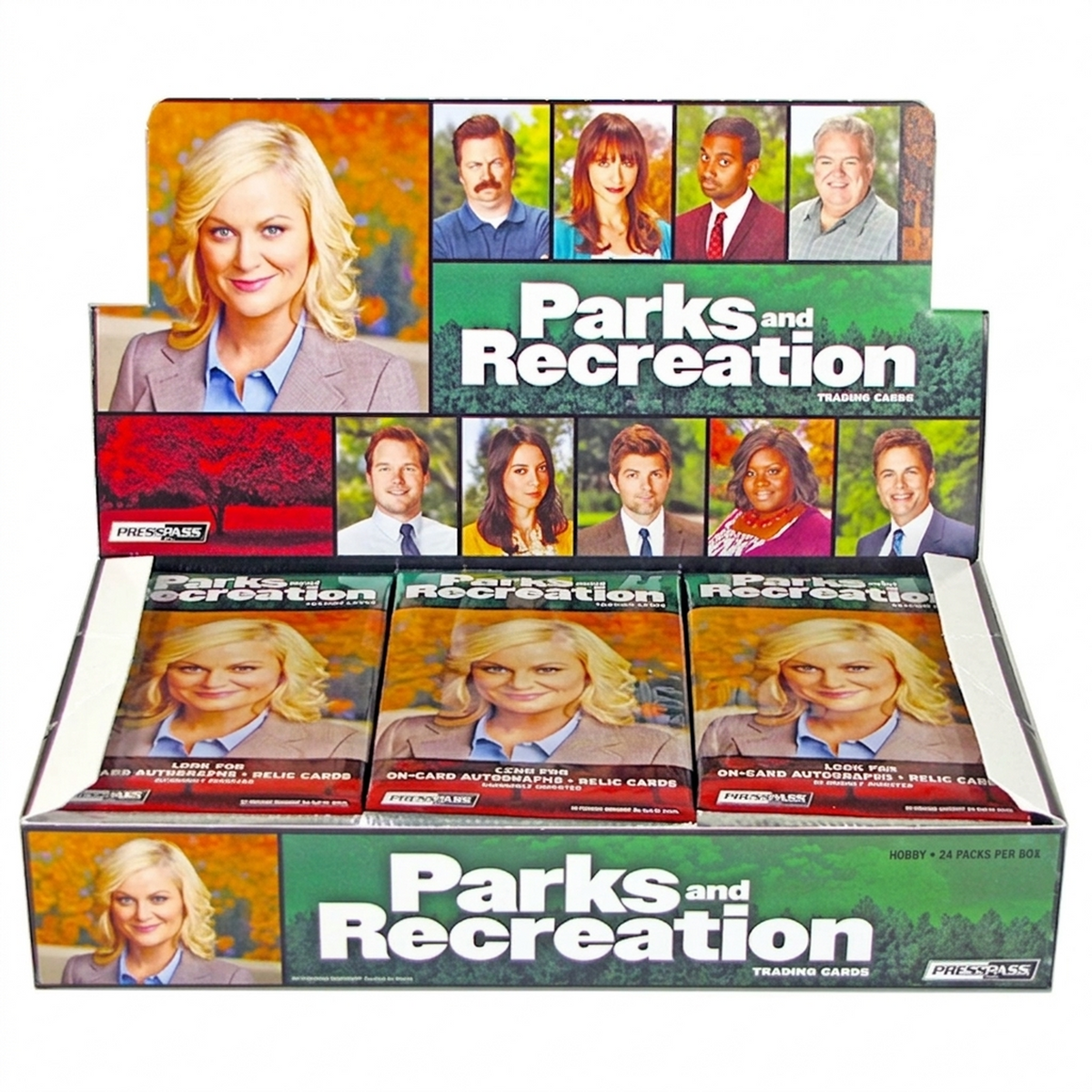 2013 Press Pass Parks and Recreation Trading Cards Hobby Box | P5948834