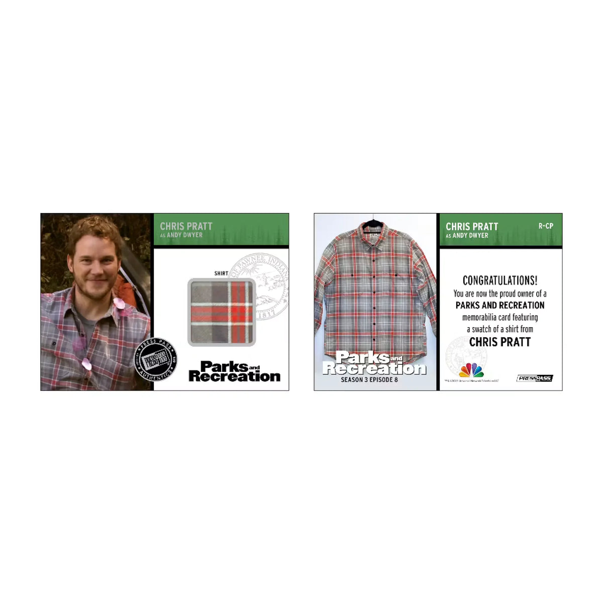2013 Press Pass Parks and Recreation Trading Cards Hobby Box | P5948834