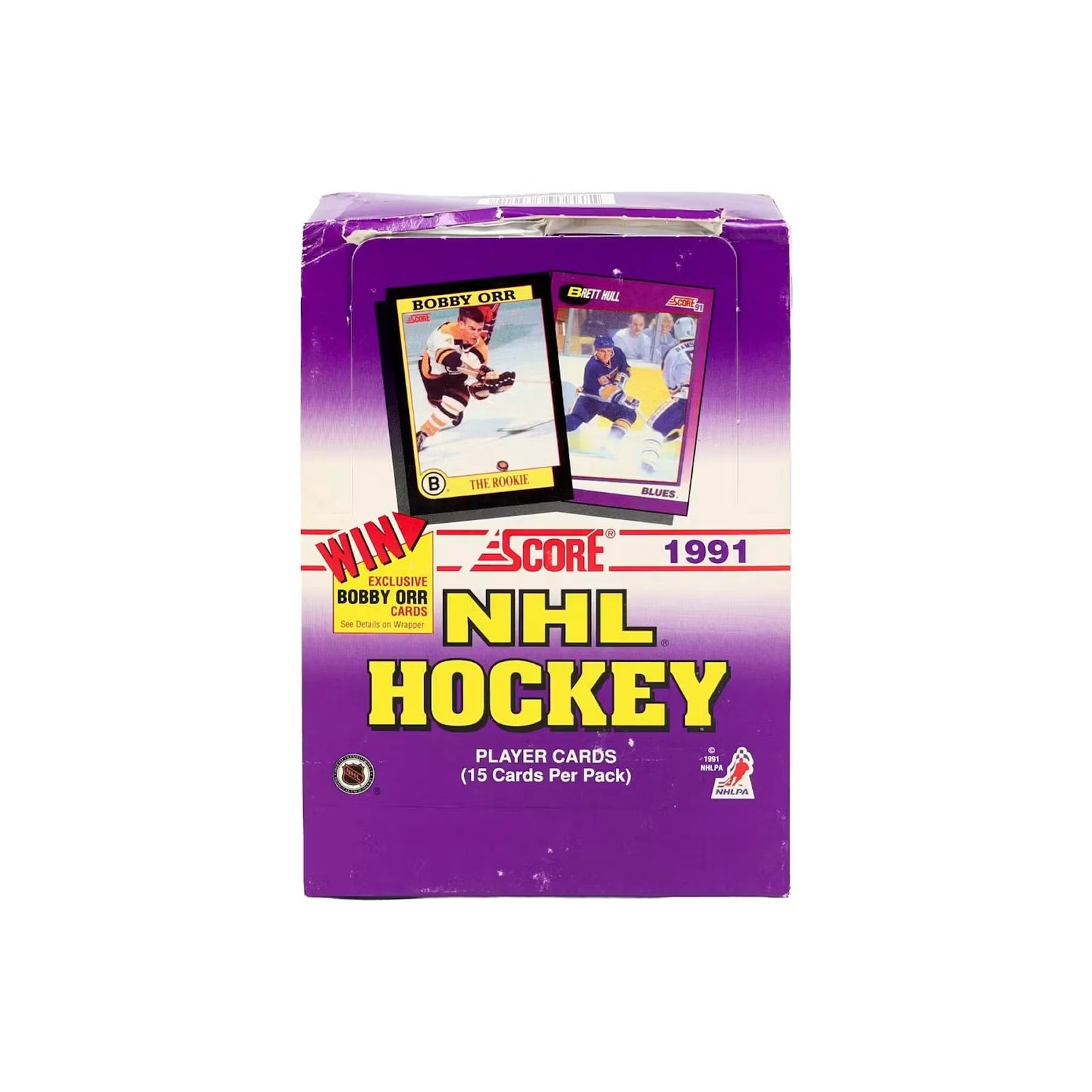 1991-92 Score U.S. Hockey Hobby Box | 36 Packs