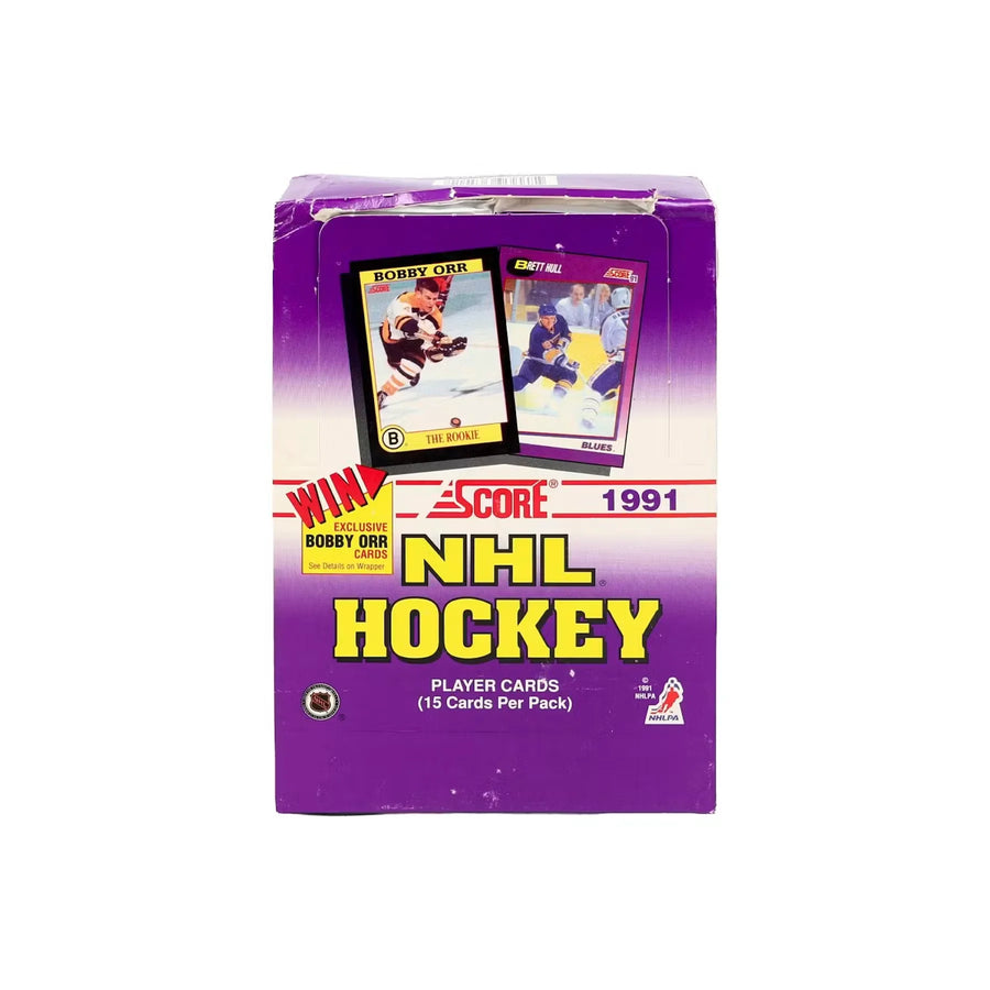 1991-92 Score U.S. Hockey Hobby Box | 36 Packs