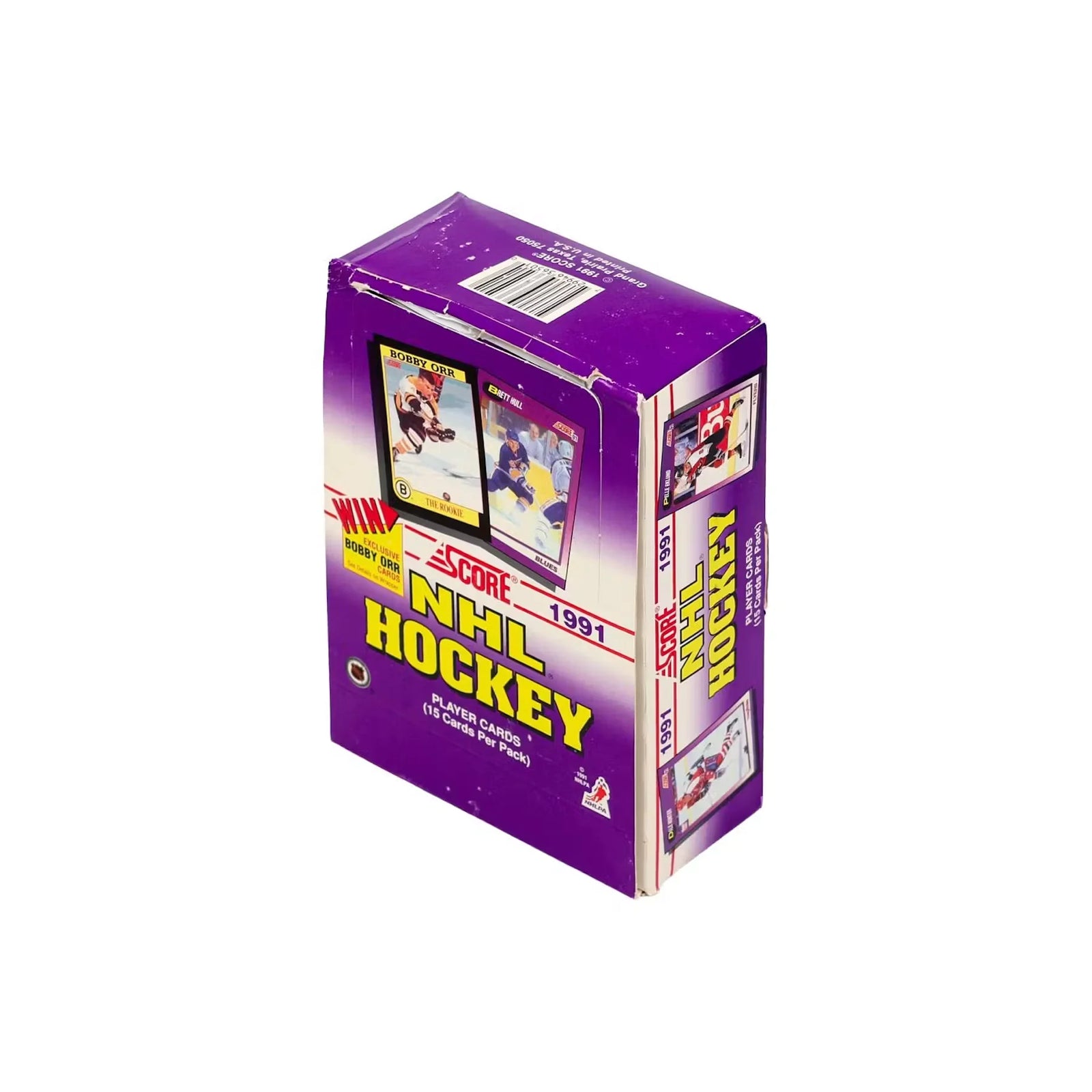1991-92 Score U.S. Hockey Hobby Box | 36 Packs