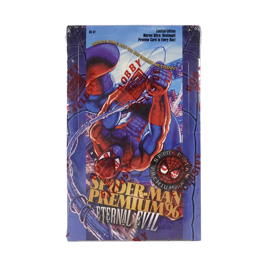 1996 Fleer Spider-Man Premium Eternal Evil Hobby Box | Sealed