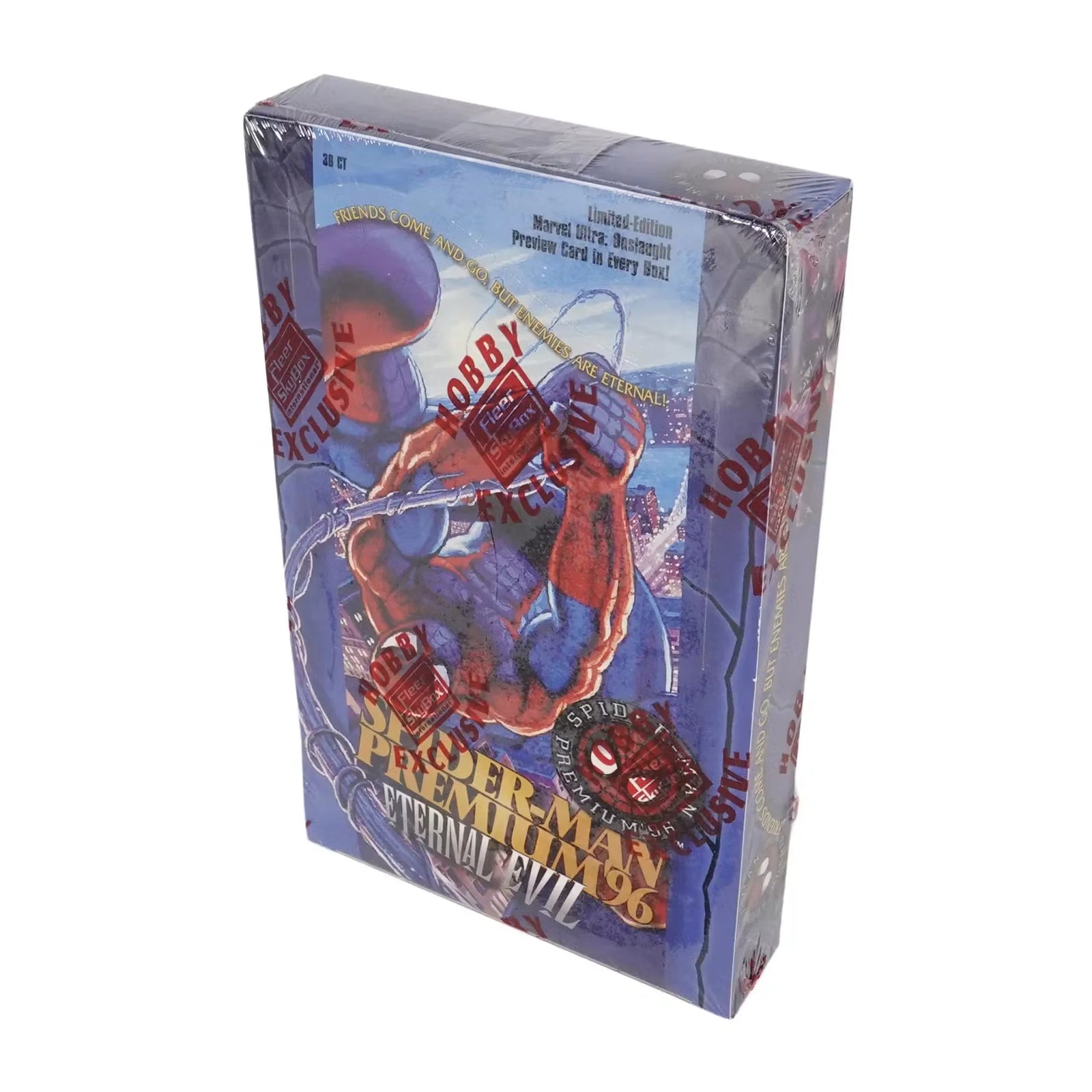 1996 Fleer Spider-Man Premium Eternal Evil Hobby Box | Sealed