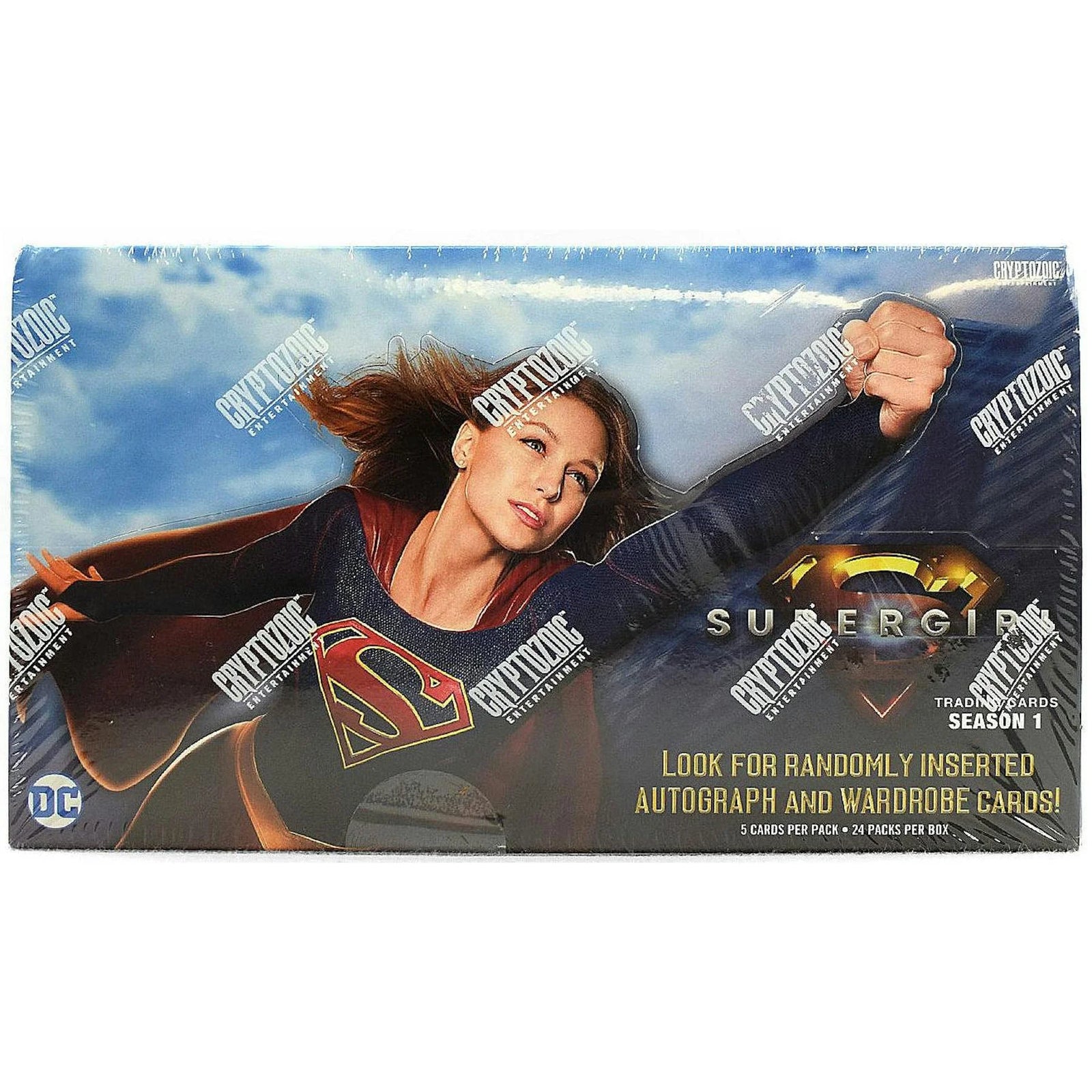Supergirl Season 1 Trading Cards Hobby Box | 2018 Cryptozoic (Ships Sealed Only)