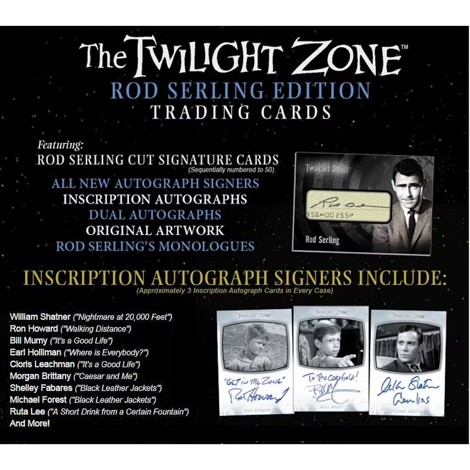 Twilight Zone Rod Serling Edition Hobby Box | 2019 Rittenhouse