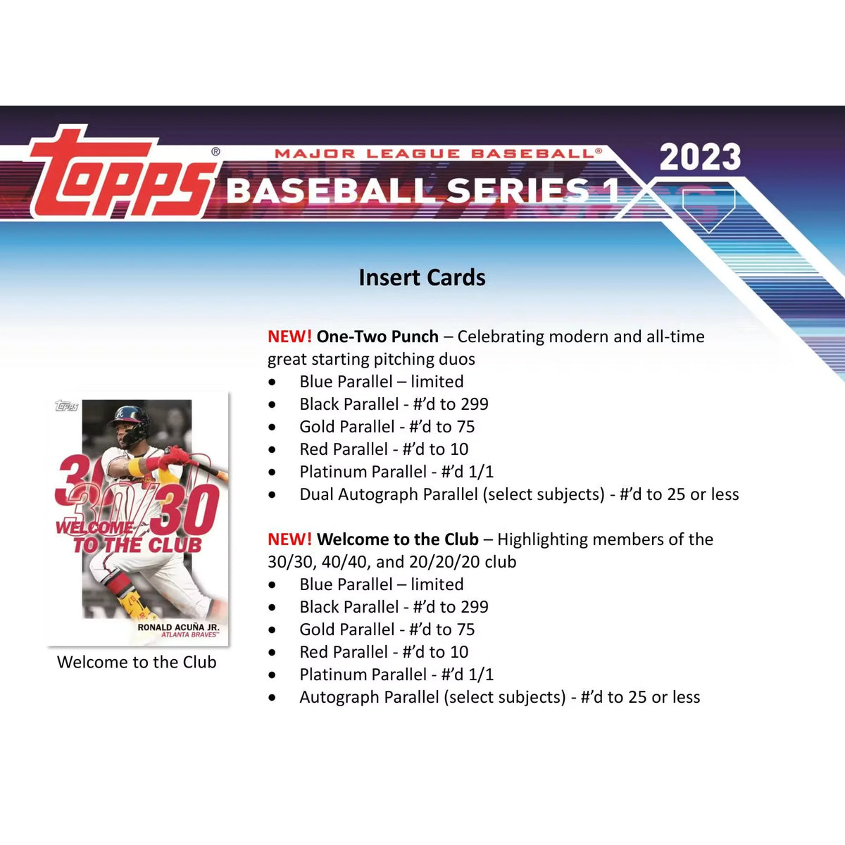 2023 Topps Series 1 Baseball Hanger Box (Ships Sealed Only) | P6052842