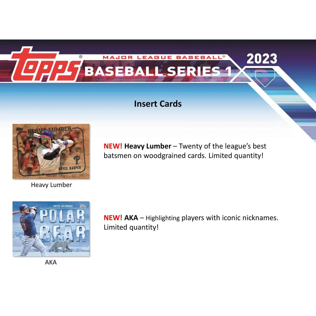 2023 Topps Series 1 Baseball Hanger Box (Ships Sealed Only) | P6052842