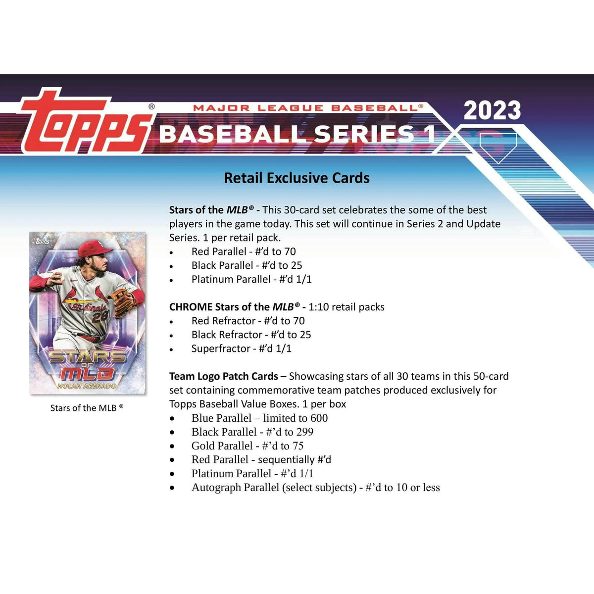 2023 Topps Series 1 Baseball Hanger Box (Ships Sealed Only) | P6052842