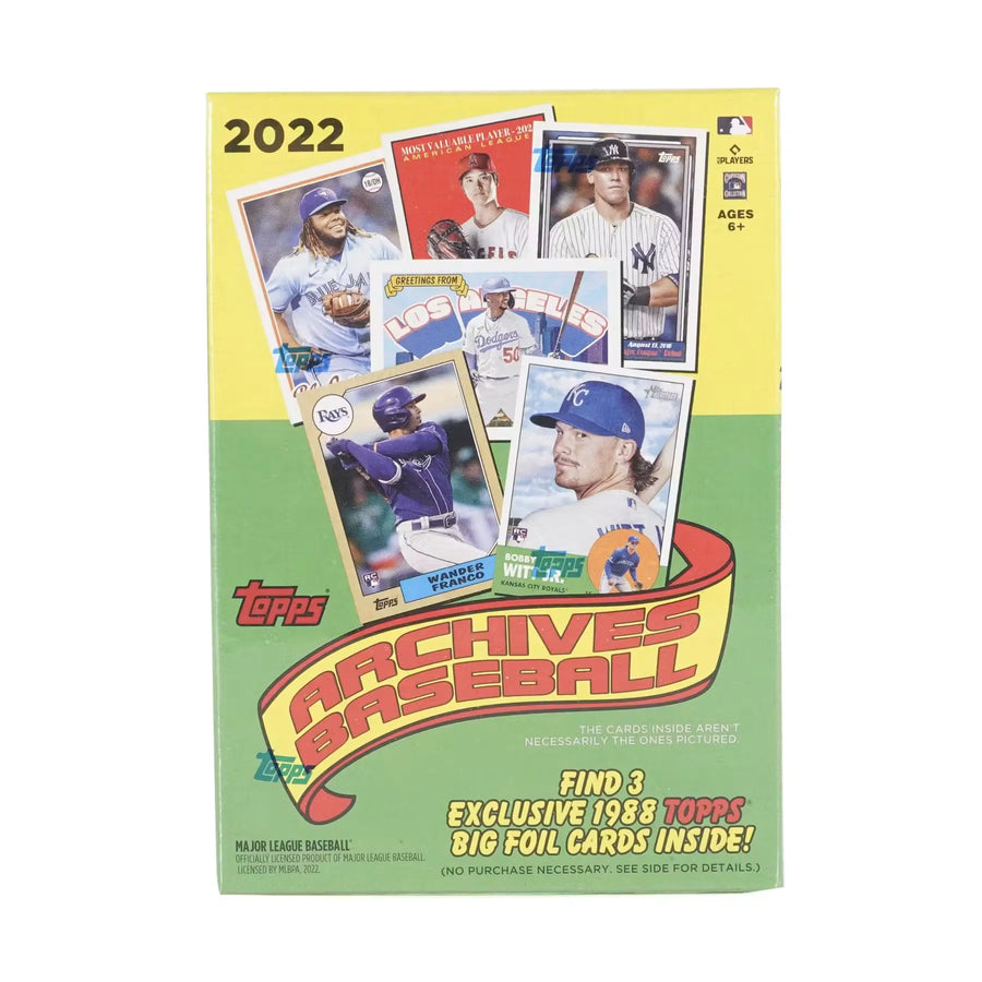 2022 Topps Archives Baseball Blaster Box (Ships Sealed Only) | P6052862