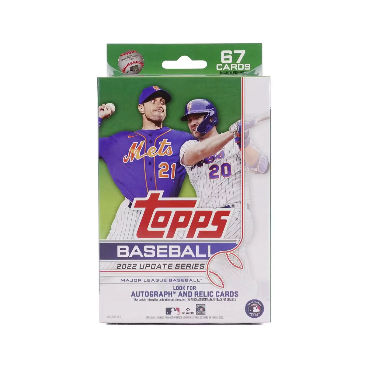 2022 Topps Update Baseball Hanger Box (Ships Sealed Only) - D | P6052869