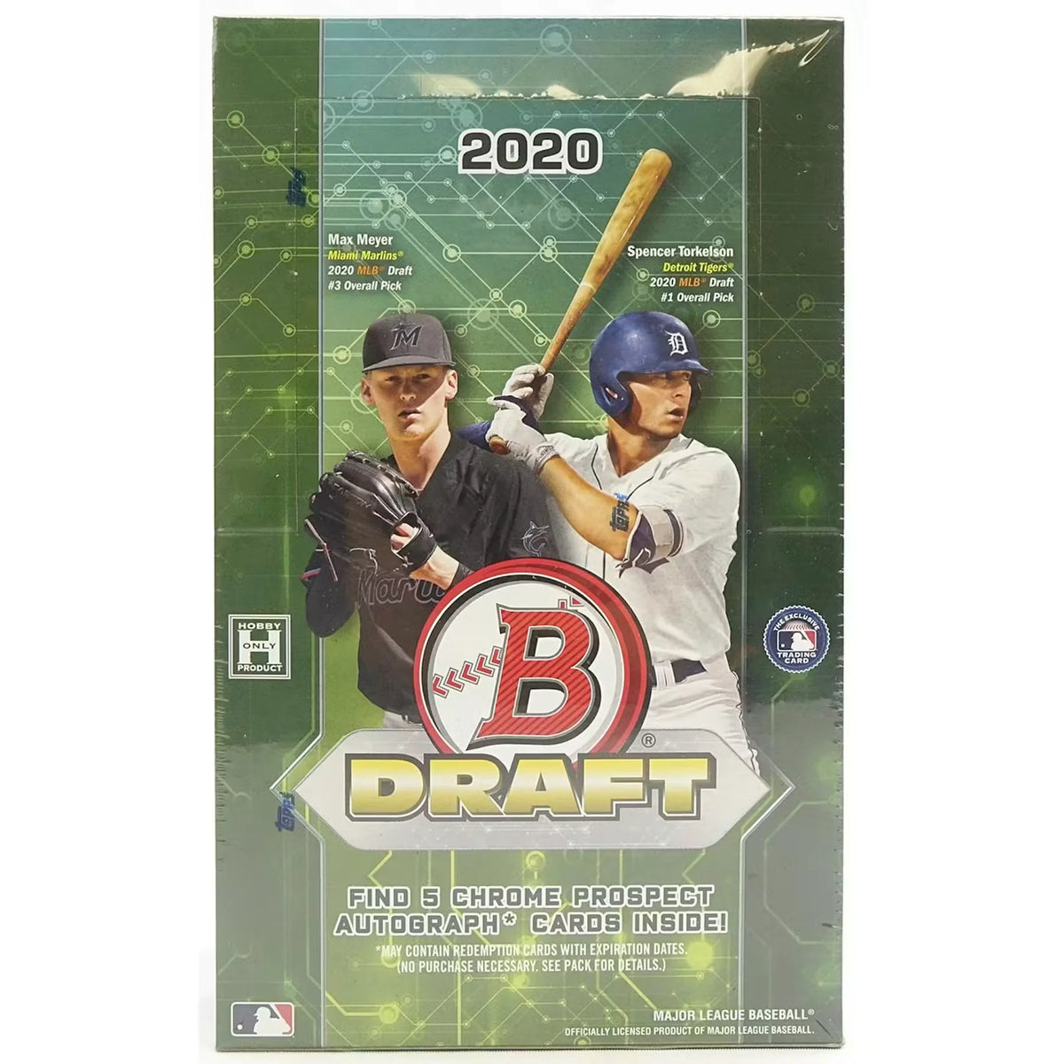 2020 Bowman Draft Baseball Super Jumbo Box - D | P6052901