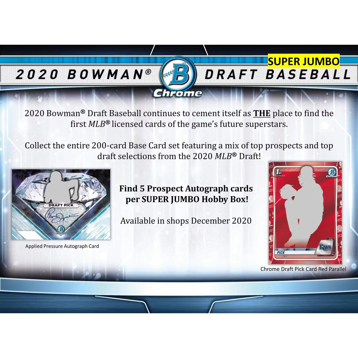 2020 Bowman Draft Baseball Super Jumbo Box - D | P6052901