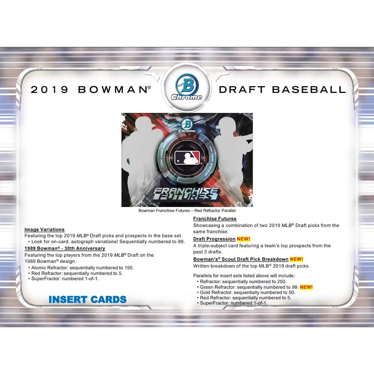 2019 Bowman Draft Baseball Super Jumbo Box (Ships Sealed Only) - D | P6052916