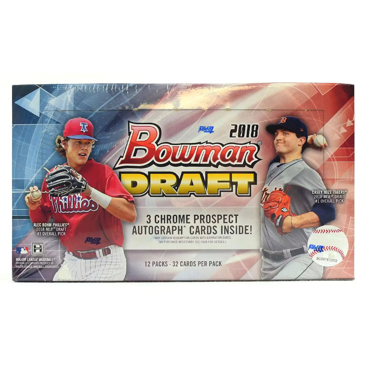 2018 Bowman Draft Baseball Hobby Jumbo Box (Ships Sealed Only) - D | P6052931