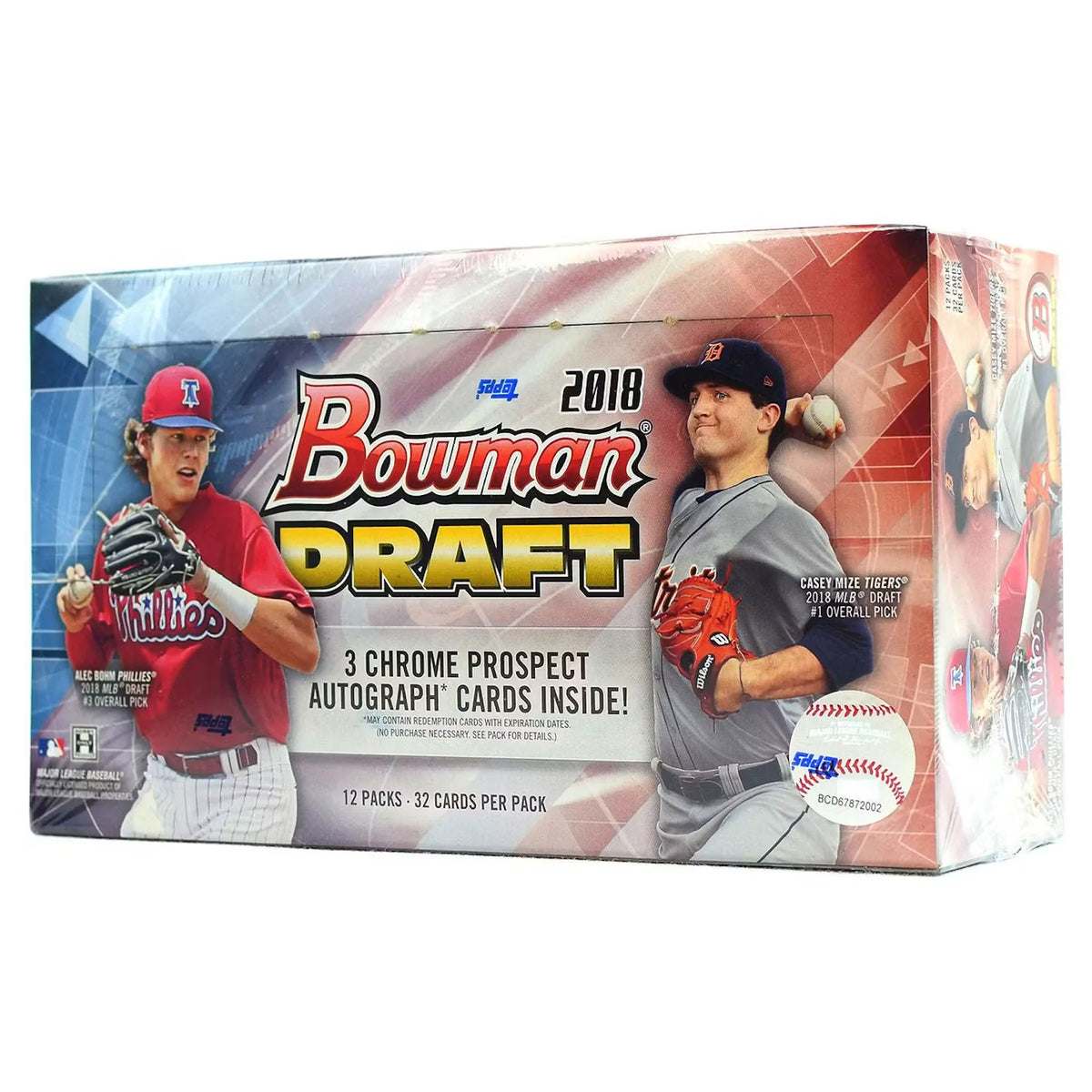 2018 Bowman Draft Baseball Hobby Jumbo Box (Ships Sealed Only) - D | P6052931