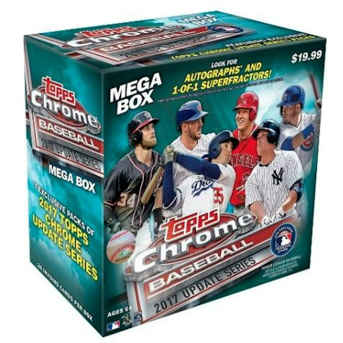 2017 Topps Chrome Update Baseball Mega Box (Ships Sealed Only) - D | P6052941