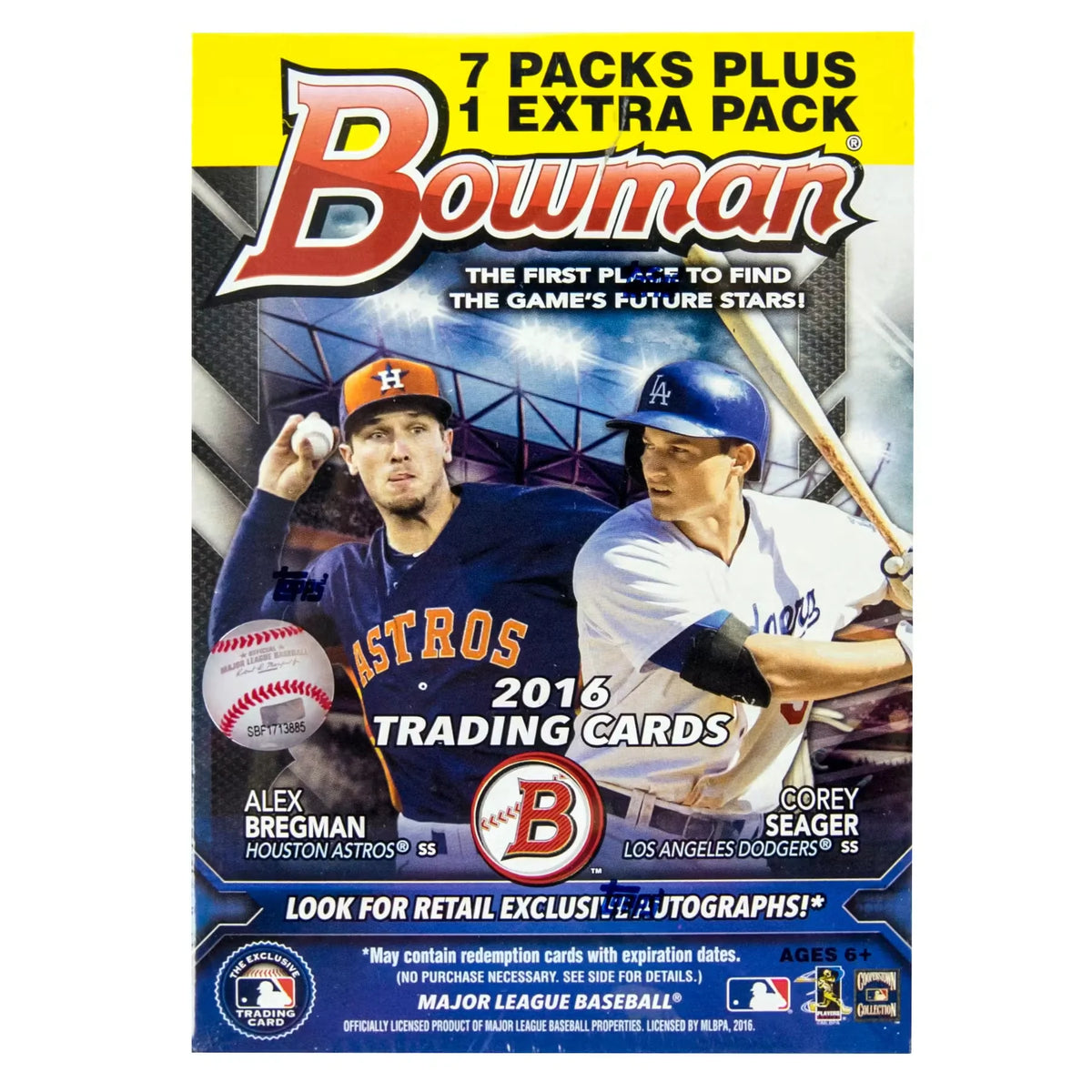 2016 Bowman Baseball Blaster Box (Ships Sealed Only) | P6052946