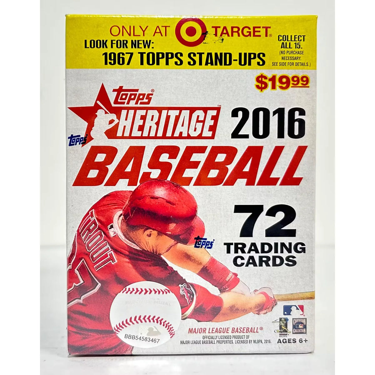 2016 Topps Heritage Baseball Blaster Box | Target Exclusive (Ships Sealed Only) | P6052947