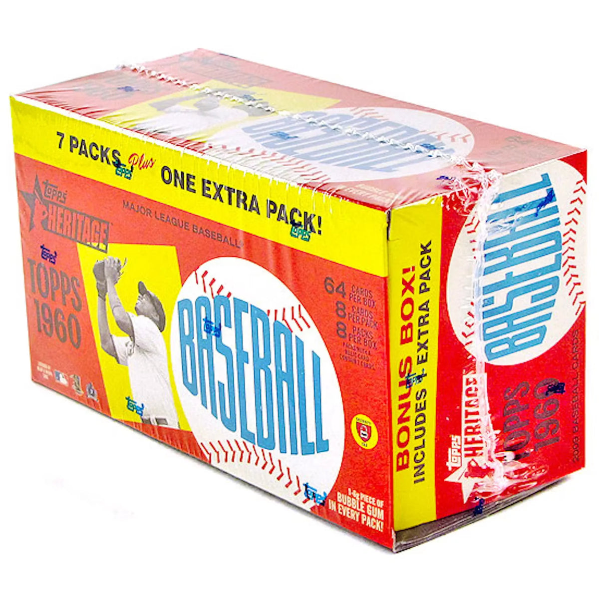 2009 Topps Heritage Baseball 8-Pack Blaster Box (Ships Sealed Only) | P6052984
