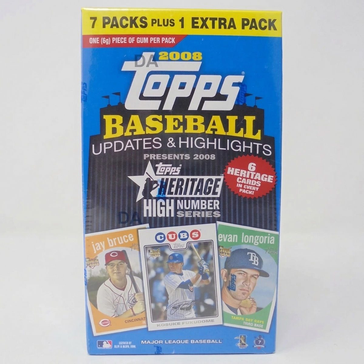 2008 Topps Updates & Highlights Baseball 8-Pack Blaster Box (Ships Sealed Only) | P6052992