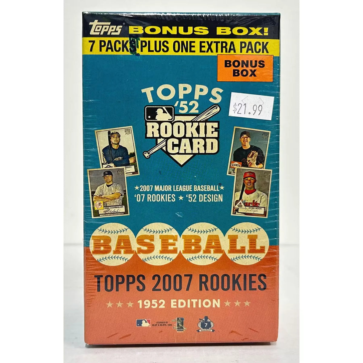2007 Topps 1952 Style Baseball 8-Pack Blaster Box (Ships Sealed Only) | P6052995