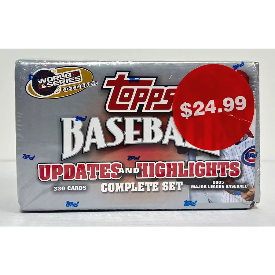 2005 Topps Updates & Highlights Factory Retail Set | 330 Cards | P6053003