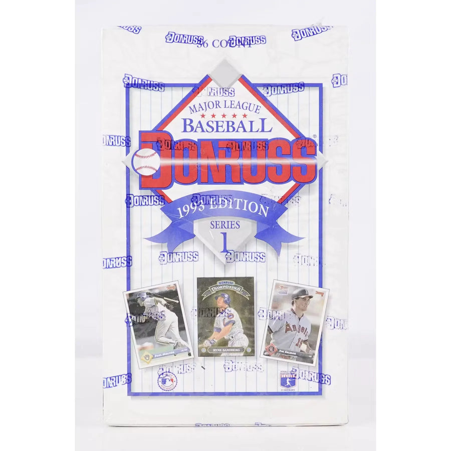 1993 Donruss Series 1 Baseball Hobby Box (Ships Sealed Only) - D2 | P6053049