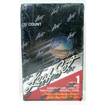1991 Leaf Series 1 Baseball Wax Box | 36 Packs (Ships Sealed Only) | P6053060