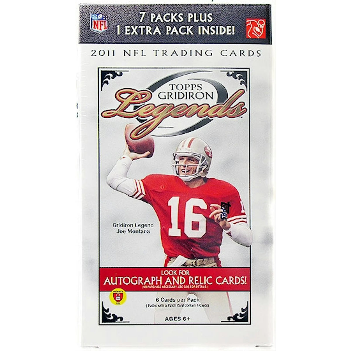 2011 Topps Gridiron Legends Football 8-Pack Blaster Box (Ships Sealed Only) | P6053374