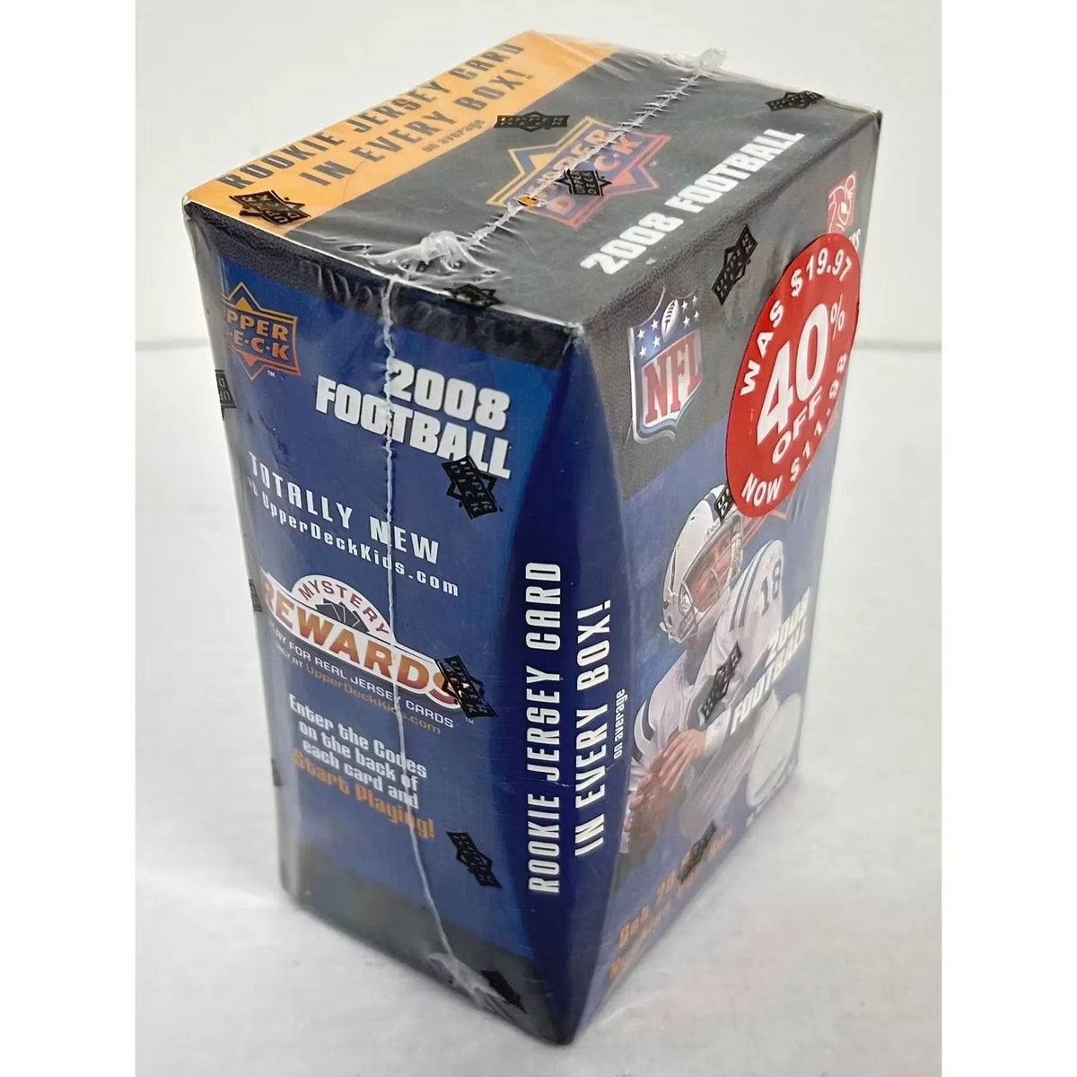 2008 Upper Deck Football Blaster Box | 10 Packs (Ships Sealed Only) | P6053380