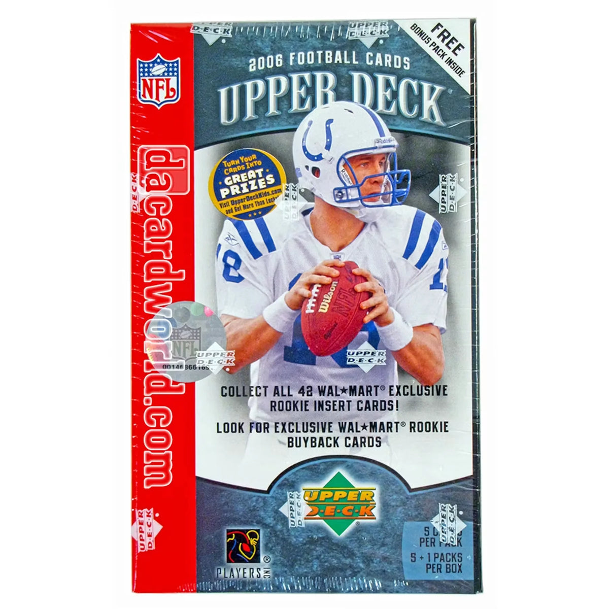 2006 Upper Deck Football Blaster Box | Rookie Cards & Autographs | P6053387