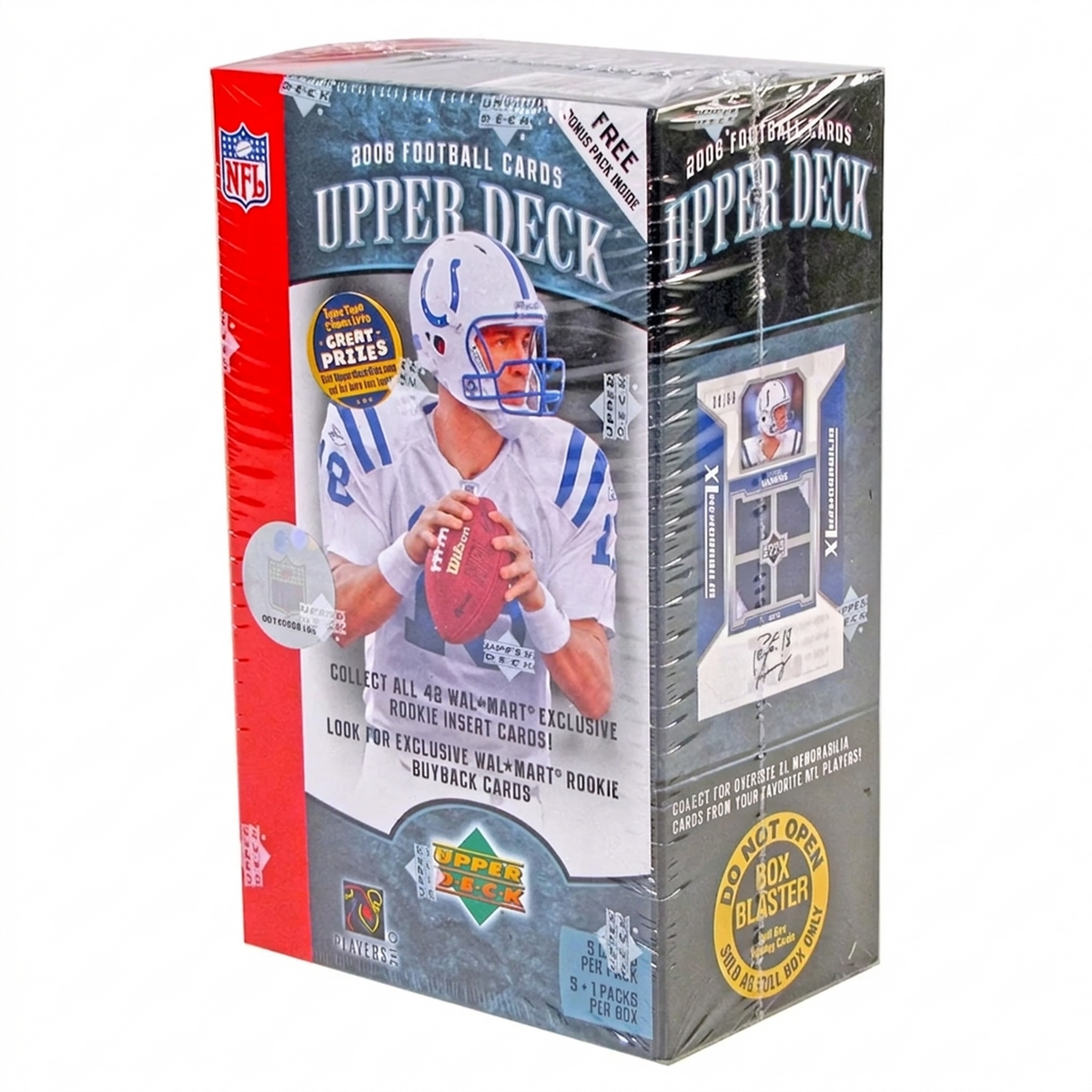 2006 Upper Deck Football Blaster Box | Rookie Cards & Autographs | P6053387