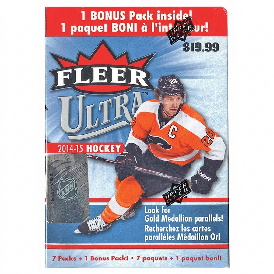 2014-15 Upper Deck Fleer Ultra Hockey 8-Pack Blaster Box (Ships Sealed Only) | P6053576