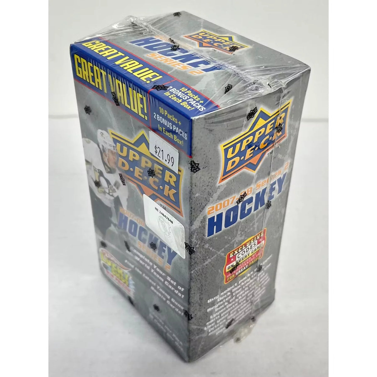 2007-08 Upper Deck Series 2 Hockey 12-Pack Box (Ships Sealed Only) | P6053583