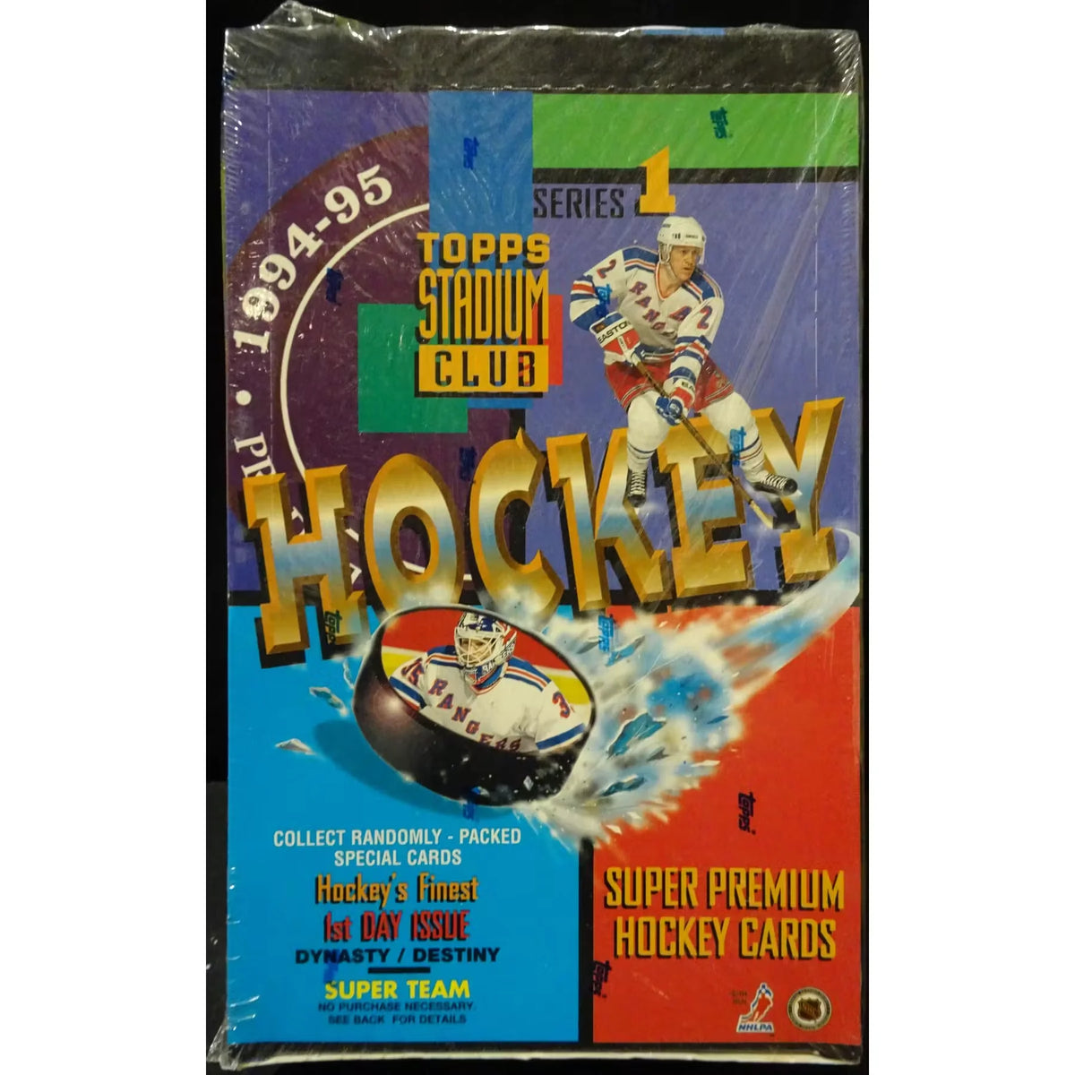 1994-95 Topps Stadium Club Series 1 Hockey Hobby Box (Ships Sealed Only) | P6053602