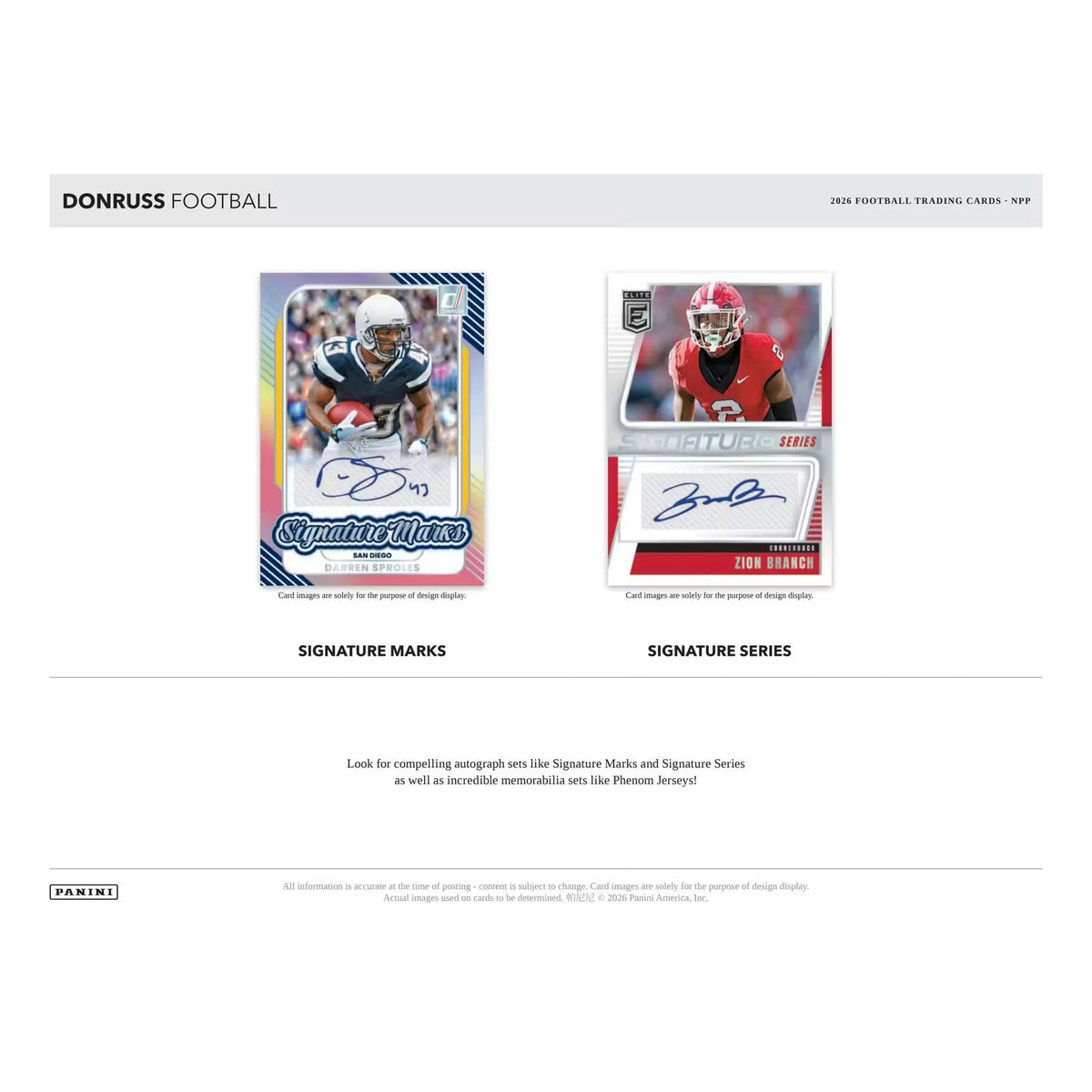2026 Panini Donruss Football Mega Box | Presell (Ships Sealed Only) | P6053910