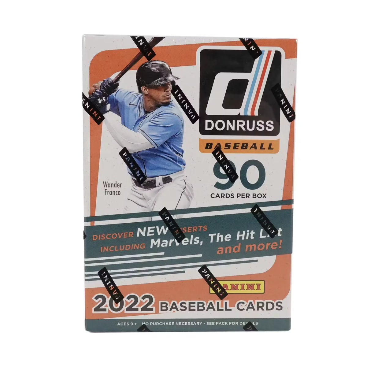 2022 Panini Donruss Baseball Blaster Box | Purple and Rapture Parallels | P6054071