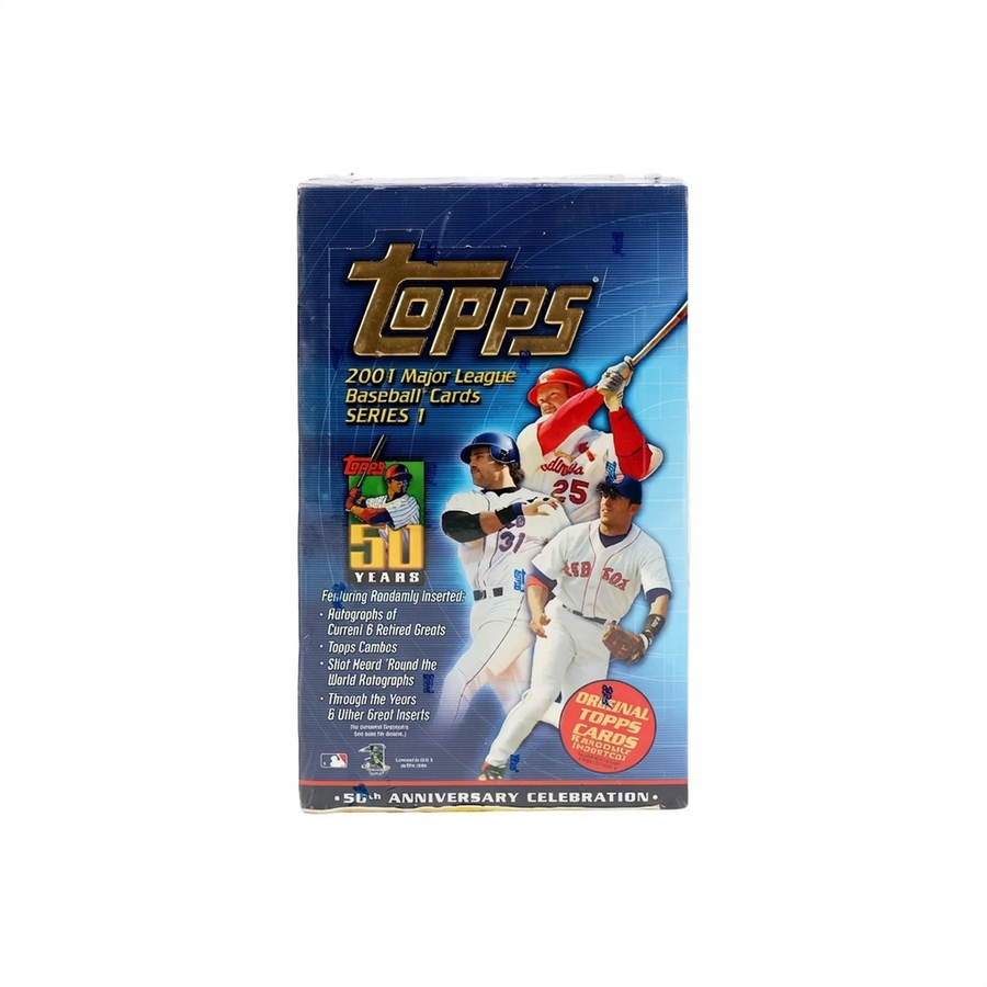 2001 Topps Series 1 Baseball 36 Pack Retail Box (Ships Sealed Only) | P6054278