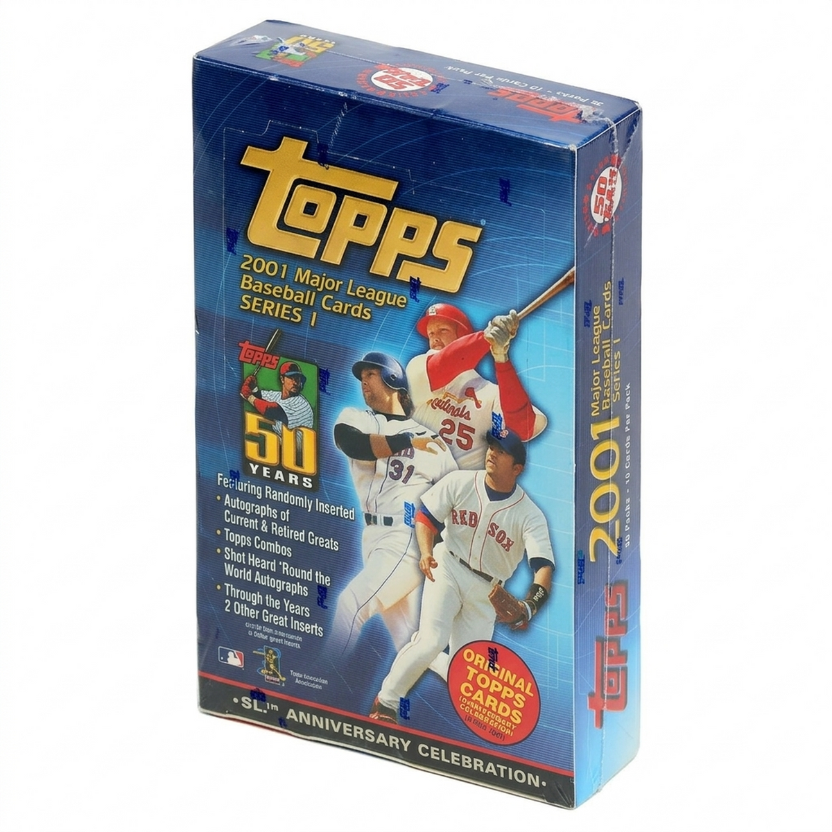 2001 Topps Series 1 Baseball 36 Pack Retail Box (Ships Sealed Only) | P6054278