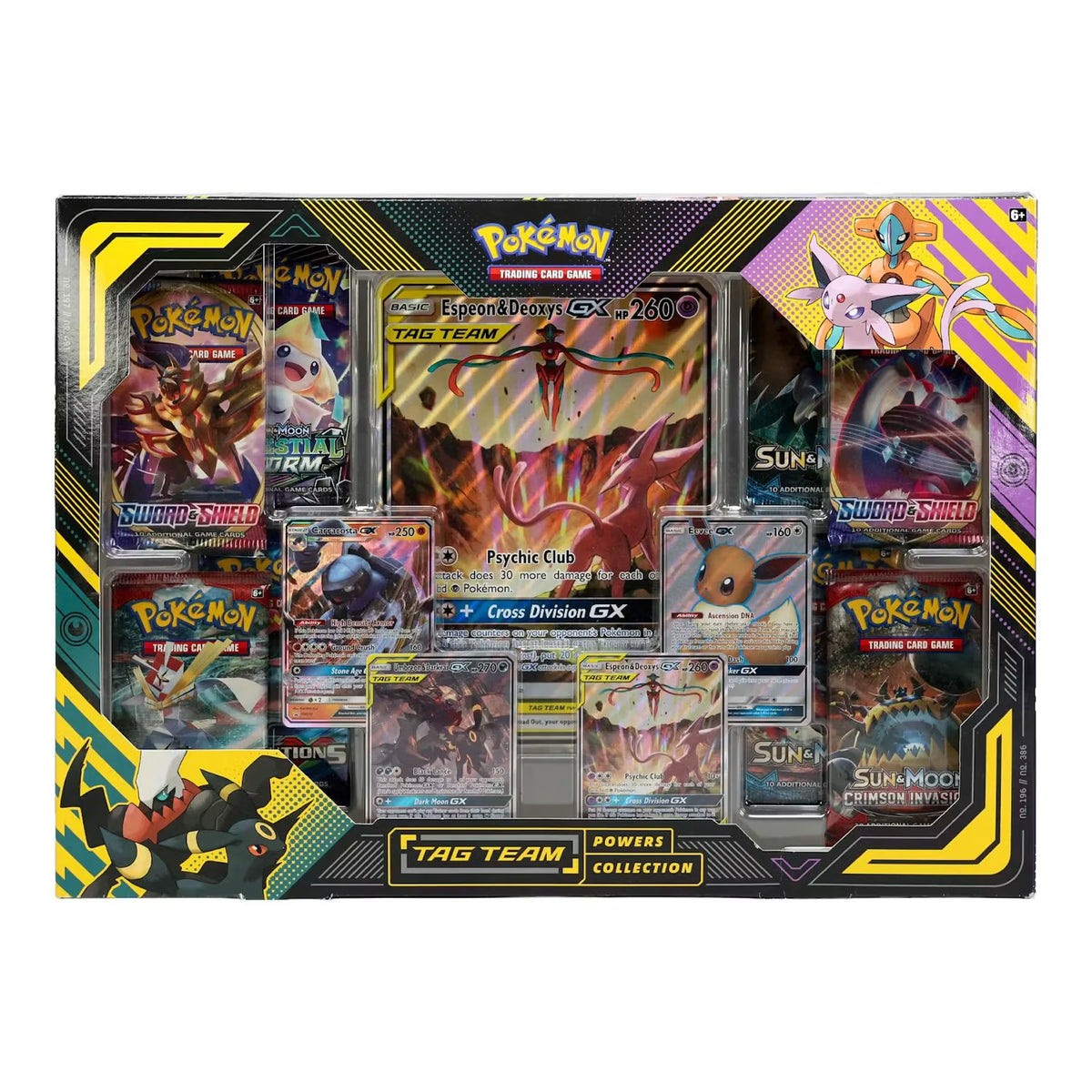 Pokemon TAG TEAM Powers Collection Box | Sealed 2020 (Ships Sealed Only) | P6056805