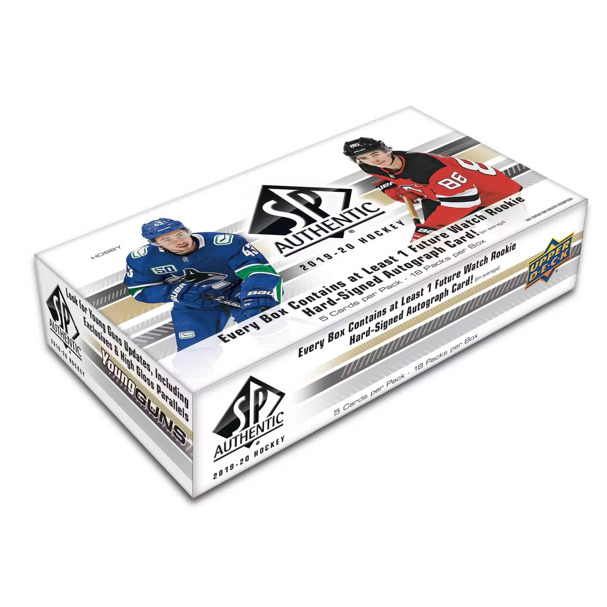 2019-20 Upper Deck SP Authentic Hockey Hobby Box (Ships Sealed Only) | P6135504