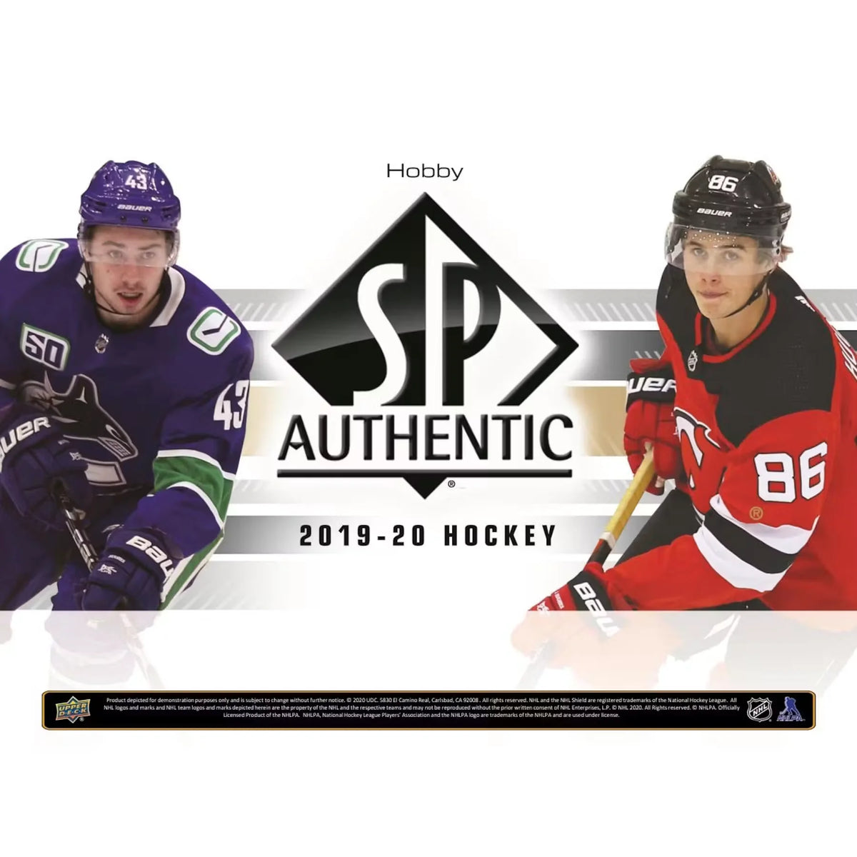 2019-20 Upper Deck SP Authentic Hockey Hobby Box (Ships Sealed Only) | P6135504