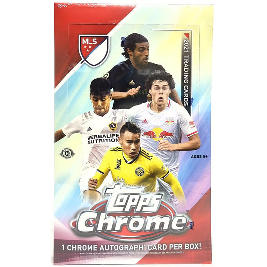 2021 Topps MLS Major League Soccer Chrome Hobby Box (Ships Sealed Only) - D | P6135643