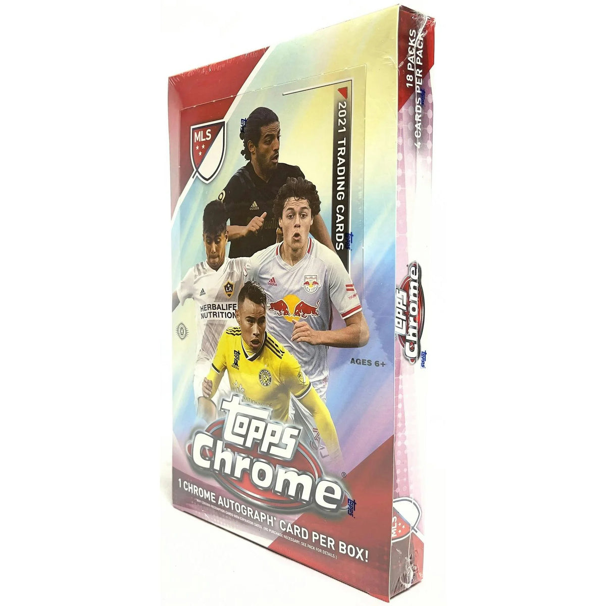 2021 Topps MLS Major League Soccer Chrome Hobby Box (Ships Sealed Only) - D | P6135643