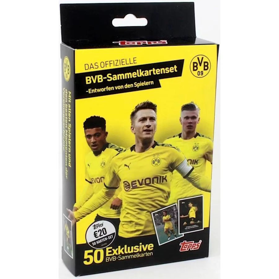 2020 Topps BVB Dortmund Soccer 50-Card Hanger Set Box (Haaland Rookie) | P6135645