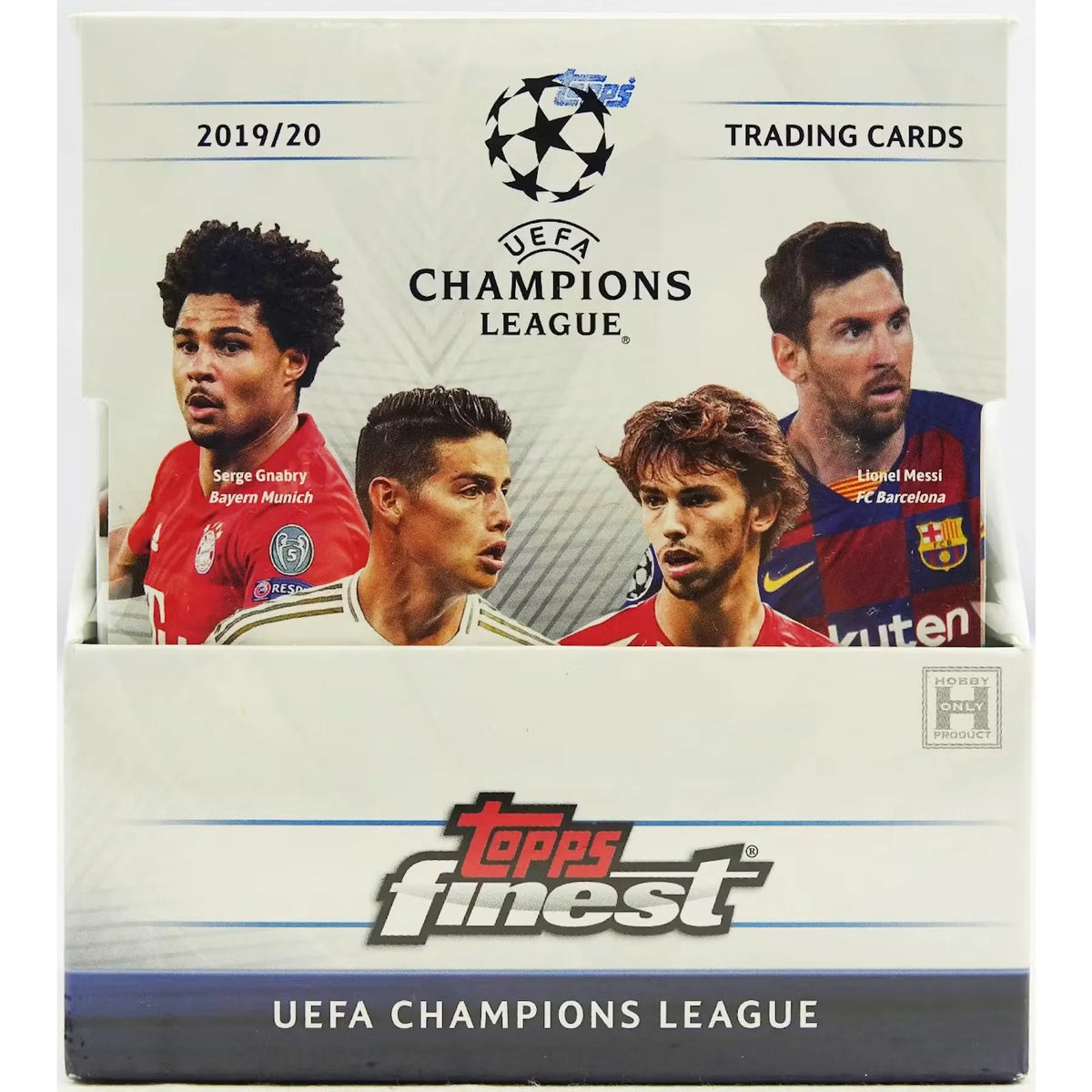 2019-20 Topps Finest UEFA Champions League Soccer Hobby Box - D | P6135660