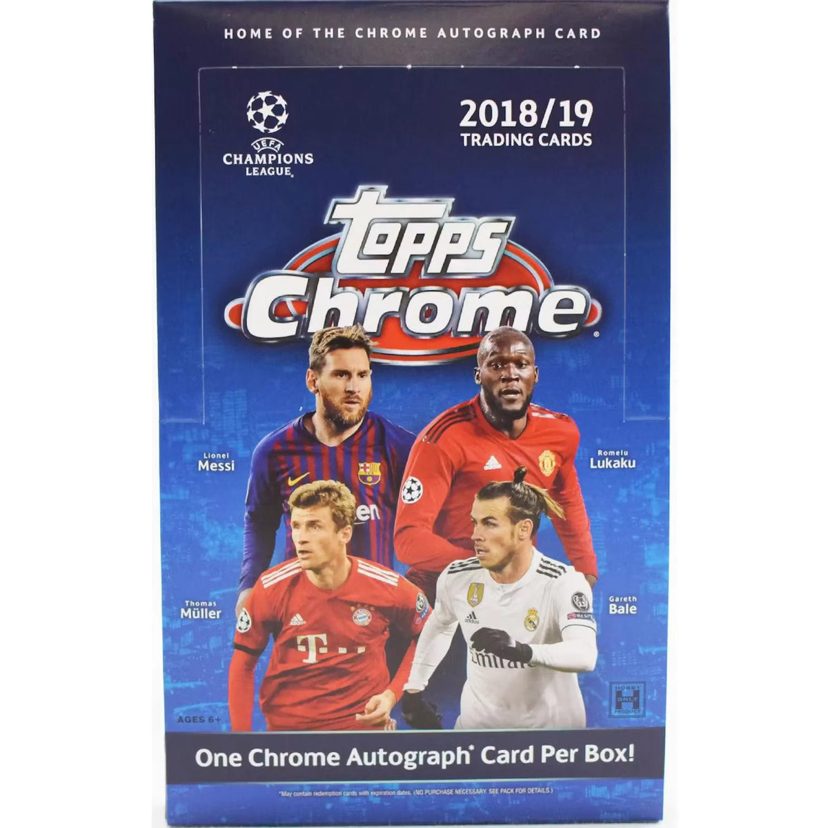 2018-19 Topps Chrome UEFA Champions League Soccer Hobby Box (Ships Sealed Only) | P6135661