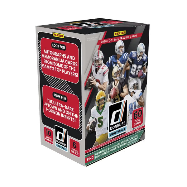 2026 Panini Donruss Football Blaster Hobby Box | Presell (Ships Sealed Only) | P6135888